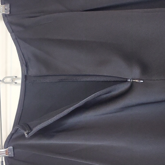 LAFAYETTE 148 New York Black Acetate Viscose Wide Leg Pants - Picture 4 of 15